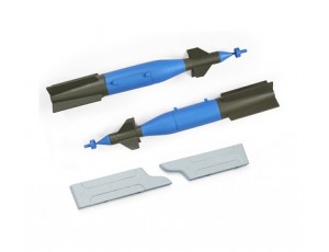 Freewing Eurofighter Typhoon 90mm EDF Jet Bombs & Pylons Set